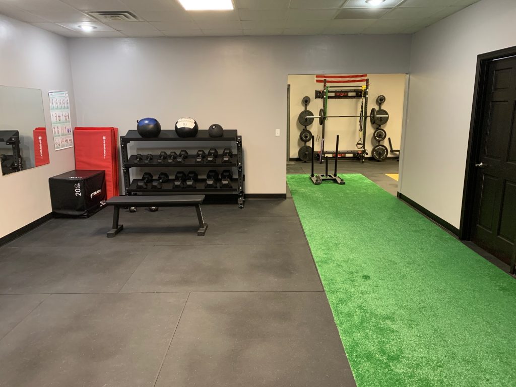 Strength training facility.